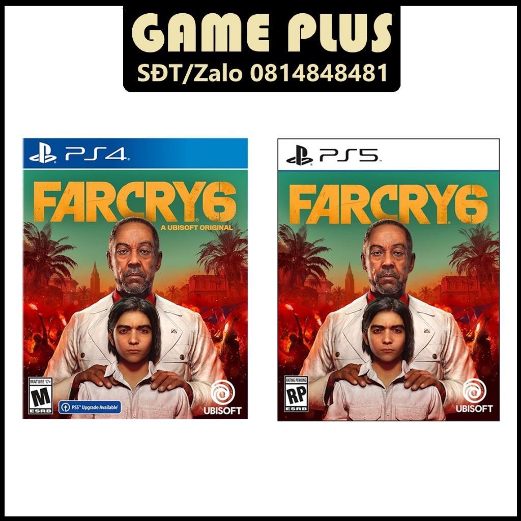 Đĩa Game 2ND Farcry 6 cho máy PS4 PS5