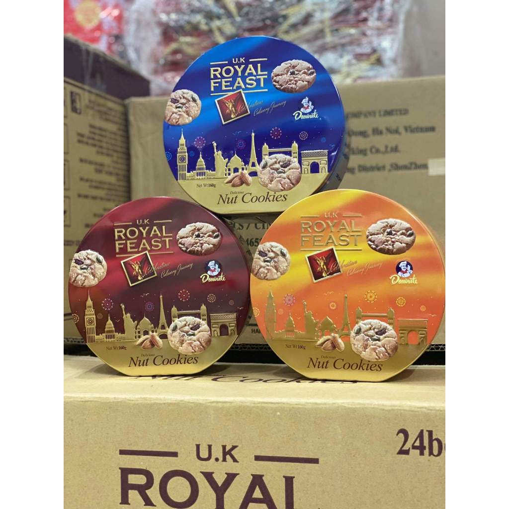 Bánh Quy Hạnh Nhân Royal Feast 160g -