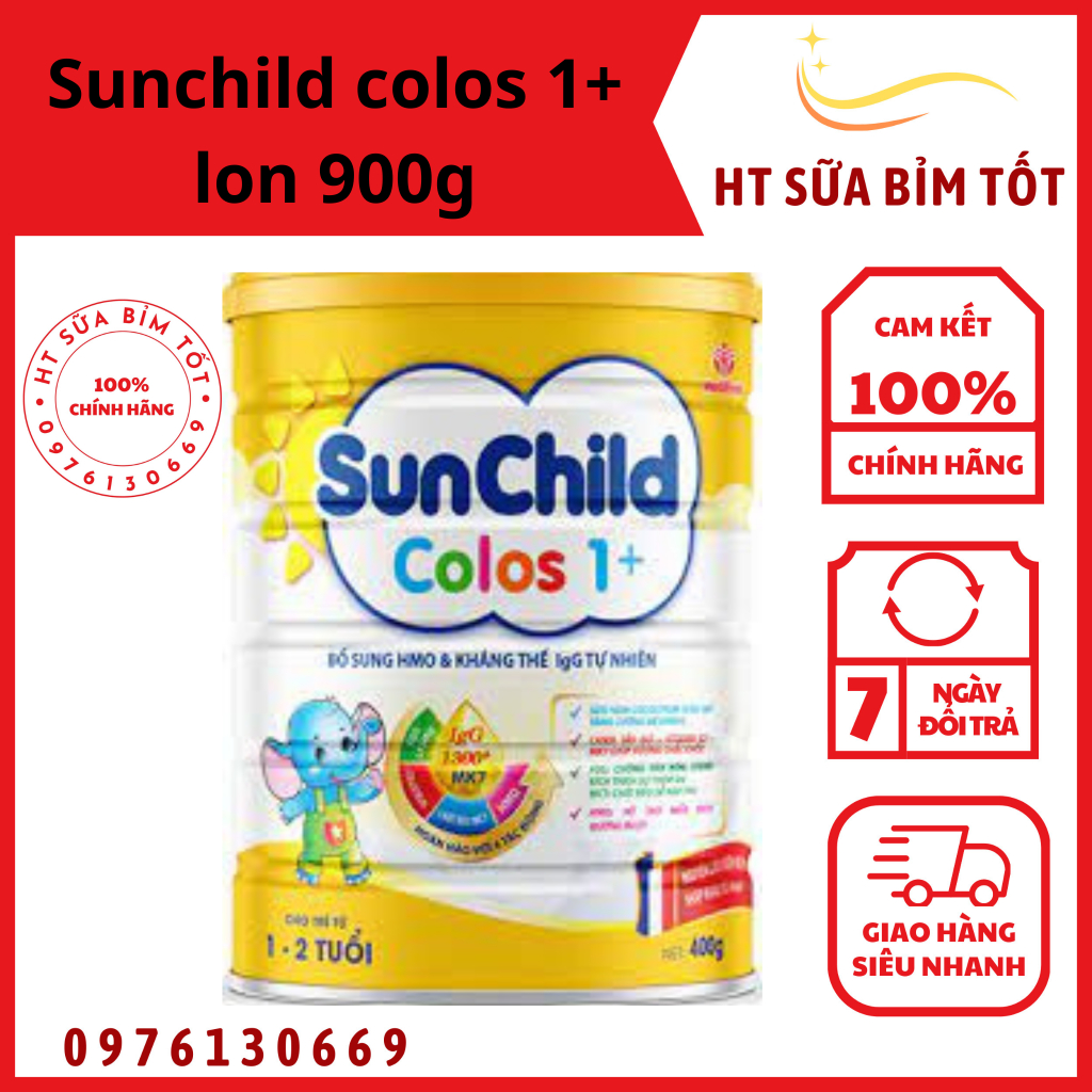 SỮA BỘT MEDIBEST SUNCHILD COLOS 1+ 900G