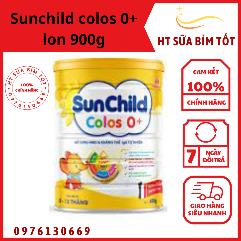 Sữa Bột Medibest Sunchild Colos 0+ 800g ( date mới )