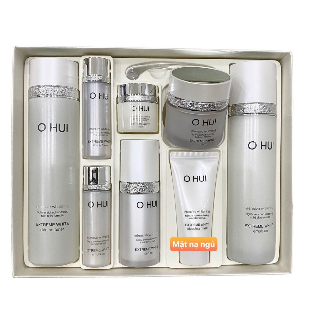 Sét dưỡng trắng chống lão hóa da ohui Extreme White Snow Vitamin 9 sản phẩm
