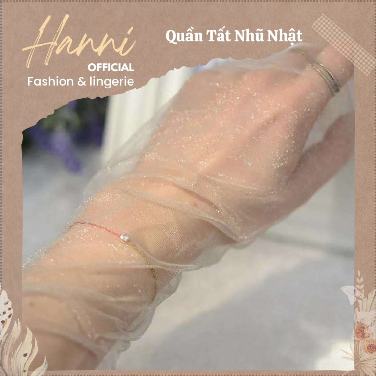 Quần tất nữ Nhũ Nhật cá tính độ co giãn hoàn hảo, siêu trong, siêu dai, tệp da chống xước thon chân che khuyết điểm
