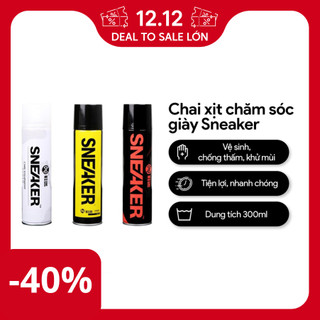 Chai xịt vệ sinh giày Sneaker Spray - Vaithuhay