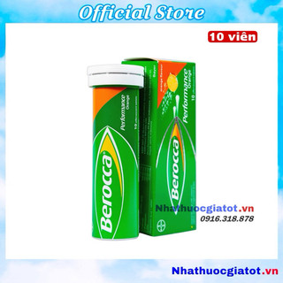 [Chính hãng] Viên sủi Berocca bổ sung vitamin