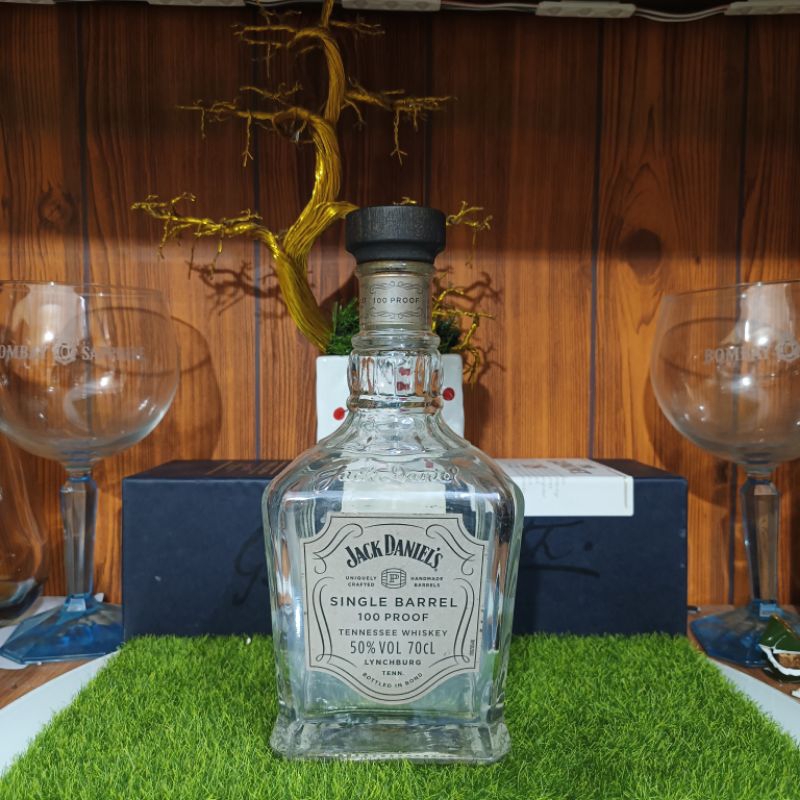Jack Daniel Vỏ chai rượu ngoại trưng bày Decor