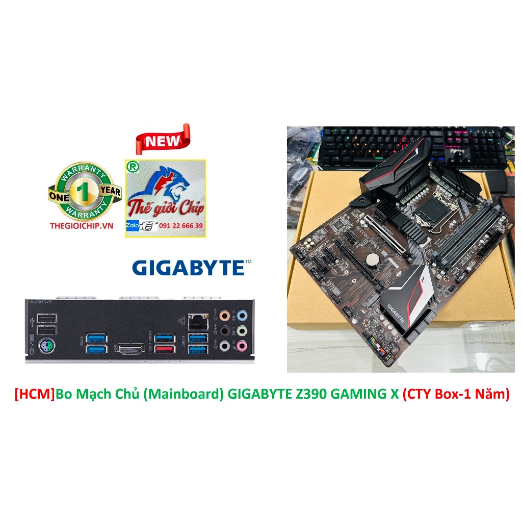 Bo Mạch Chủ  GIGABYTE Z390 GAMING X