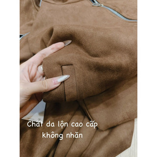 ÁO KHOÁC BOMBER DA LỘN MẪU MỚI 2023