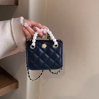 Túi xách mini quai ngọc mác hoa trần trám JELLYSHOP1