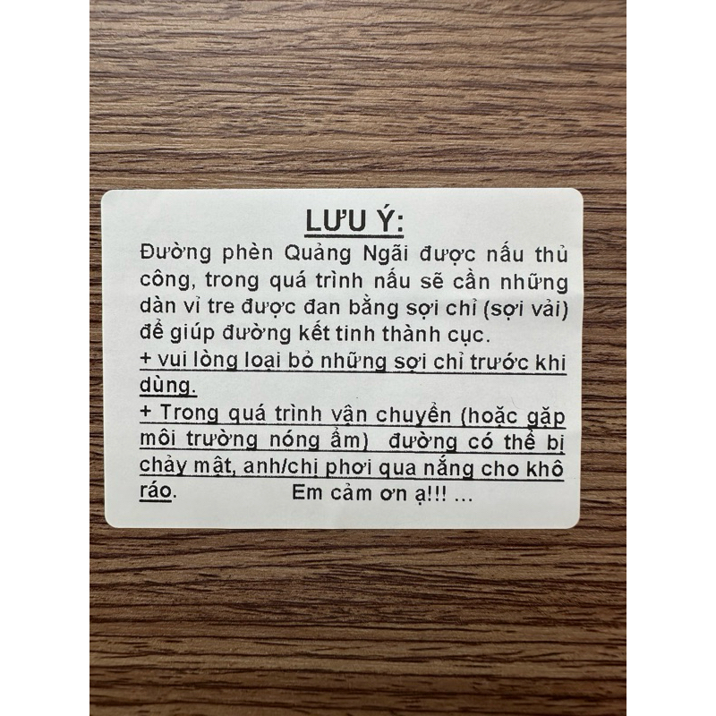 Combo 2kg đường phèn vàng quảng ngãi hạt mịn hạt vừa hạt to làm từ mật mía nguyên chất nhà là