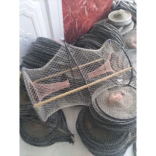 Combo 3 cái lờ cá cải tiến vành nhựa
