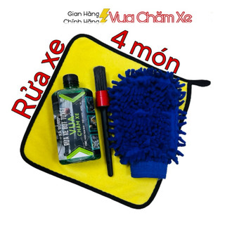 Combo 4 món rửa xe tại nhà