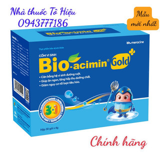 Bio-Acimin Gold+ - Cốm vi sinh giúp tiêu hoá khoẻ, trẻ ăn ngon