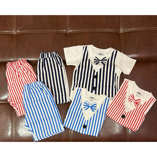 [size 15-20kg] Bộ thun giả ghile bé trai lịch lãm