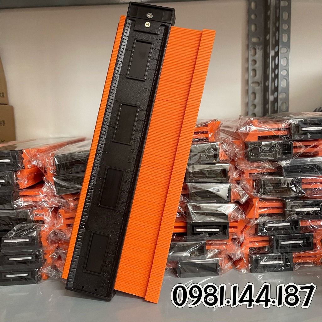 Thước sao chép hình dạng đa năng 25cm, Thước đo góc cạnh tường nhà siêu tiện lợi