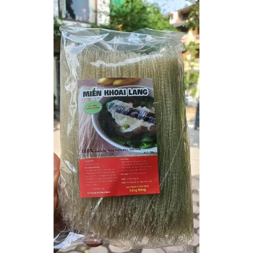 Miến Dẹt Khoai Tây Hàn Quốc bản to siêu ngon gói 1kg
