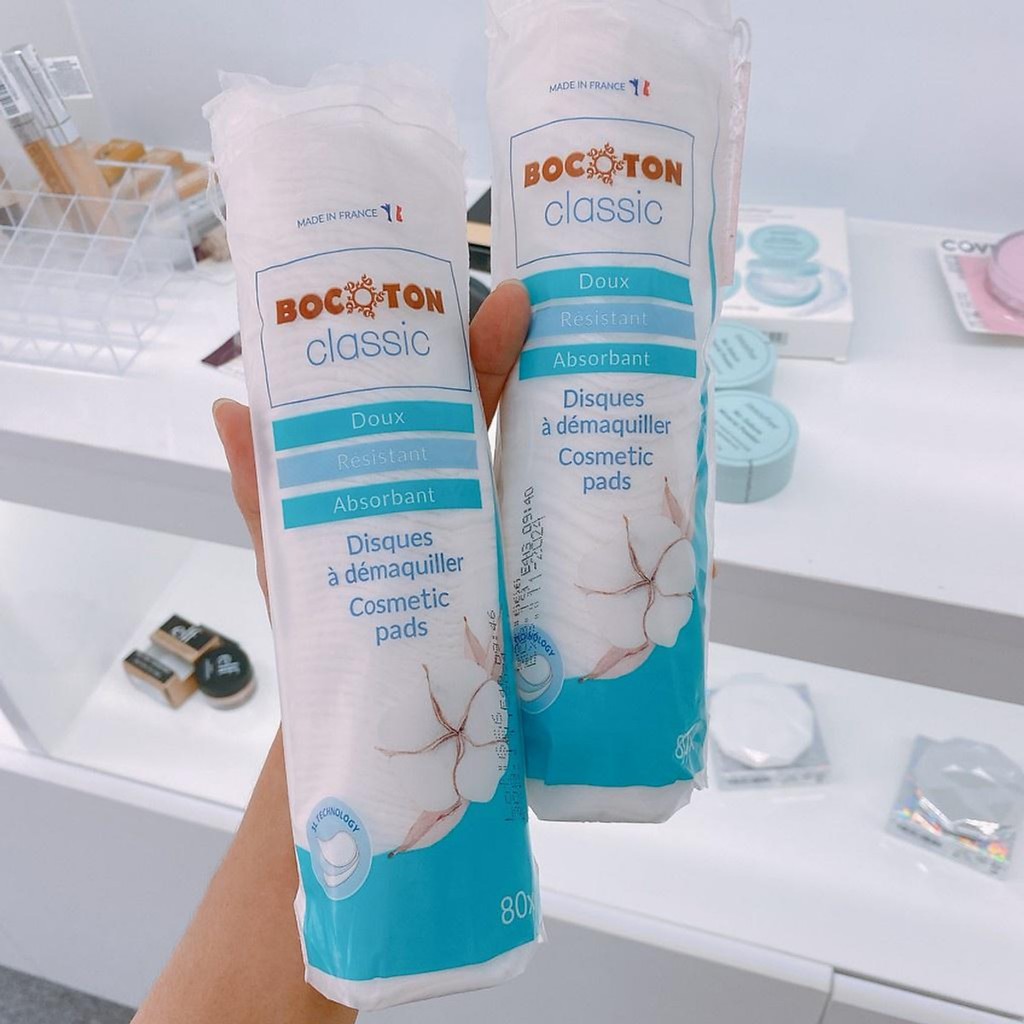 Bông tẩy trang BOCOTON 80 miếng