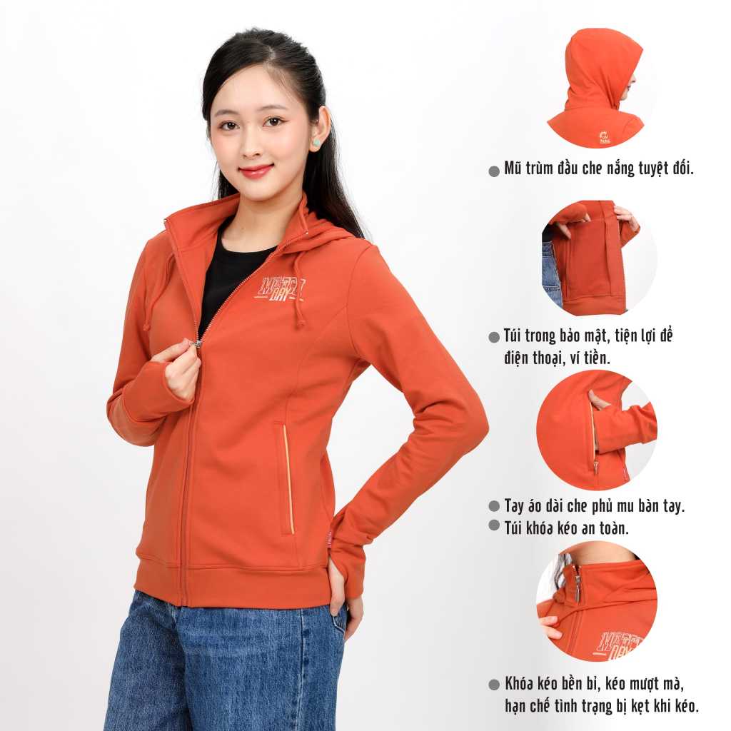 Áo khoác chống nắng cao cấp vảy cá TC 431p 1284 PALTAL chống nắng, chóng nóng, chống UV khói bụi