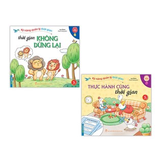 Sách - Combo 2c - Kỹ năng quản lý thời gian Thời gian không dừng lại & Thực hành cùng thời gian