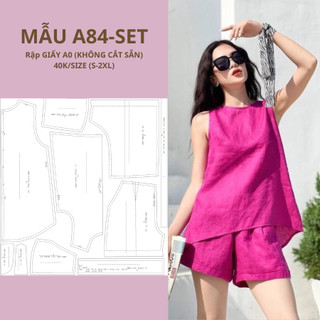 Rập giấy a0 đồ bộ mã a84