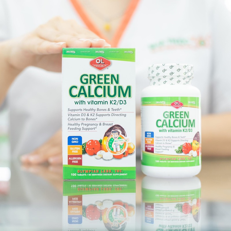 Canxi hữu cơ GREEN CALCIUM k2d3