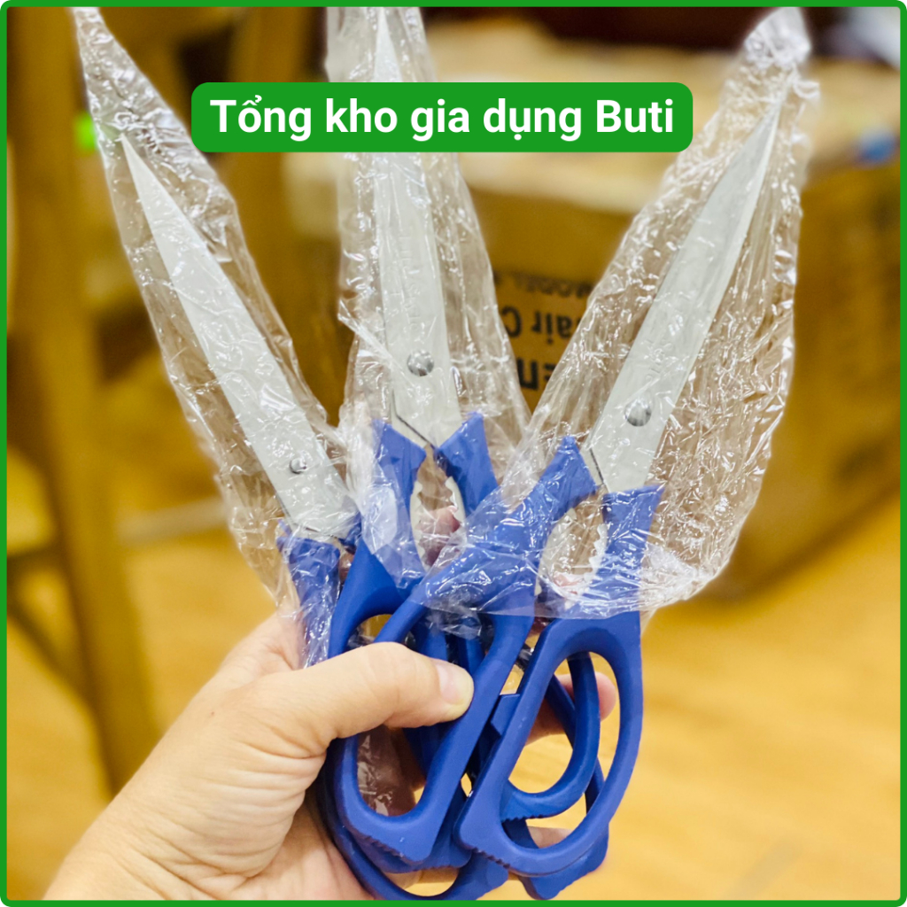 Kéo cắt đa năng làm bằng théo không gỉ siêu chắc siêu bền