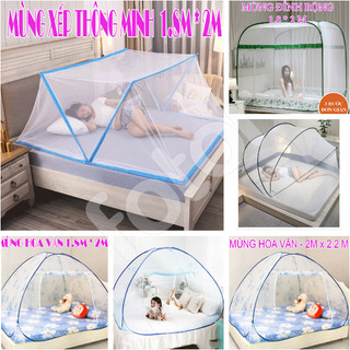 [FREESHIP] MÙNG CHỤP TỰ BUNG XẾP GỌN, GẤP VUÔNG, BÁN NGUYỆT, ĐỈNH RỘNG (1.5m, 1.8m, 2m)