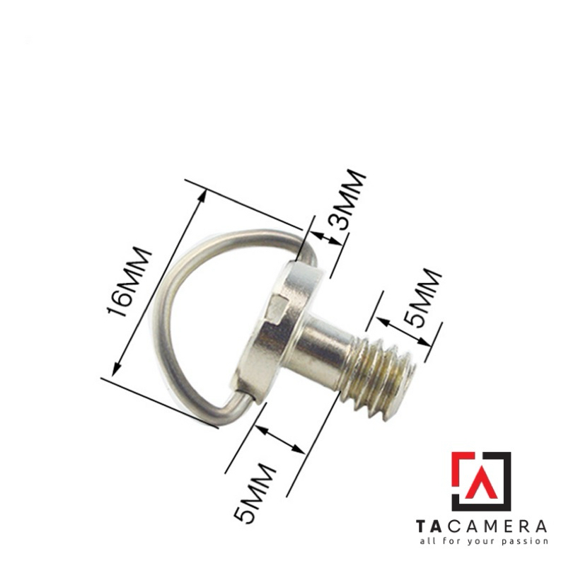 Ốc 1/4 Gắn Plate Size Ngắn