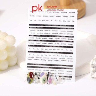 Sticker nail, hình dán móng 3D