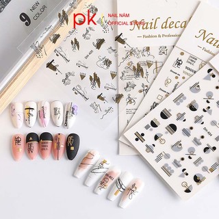 Sticker nail, hình dán móng 3D