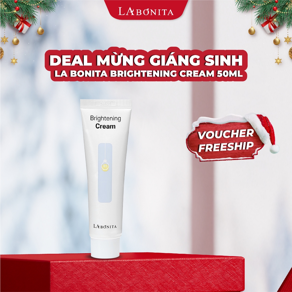 Kem Dưỡng Sáng Da Và Đều Màu Da La Bonita Brightening Cream 50ml
