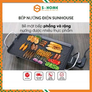 Bếp Nướng Điện Không Khói Sunhouse SHD4607 Công Suất 1500w Chống Dính Cao Cấp (Bao Lỗi Đổi)