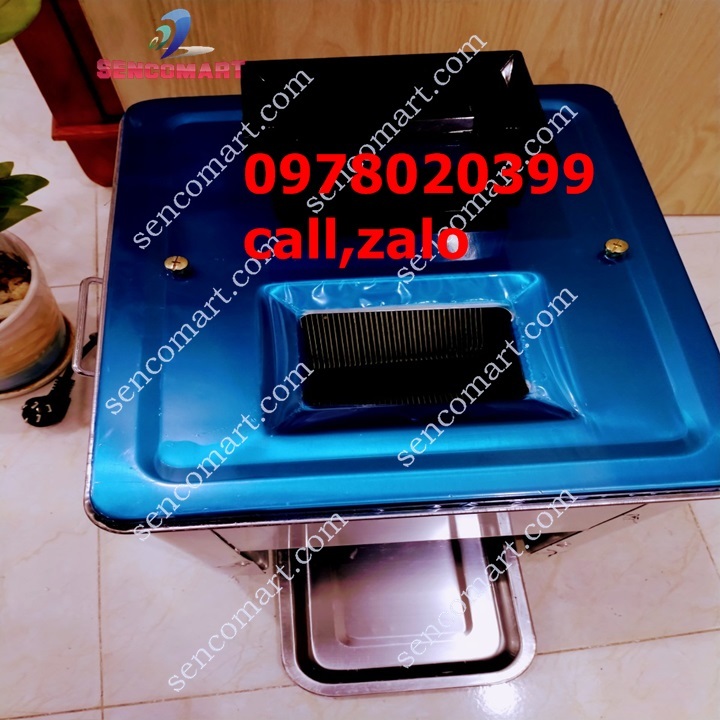 Máy thái thịt sống , thái tai lợn làm nem