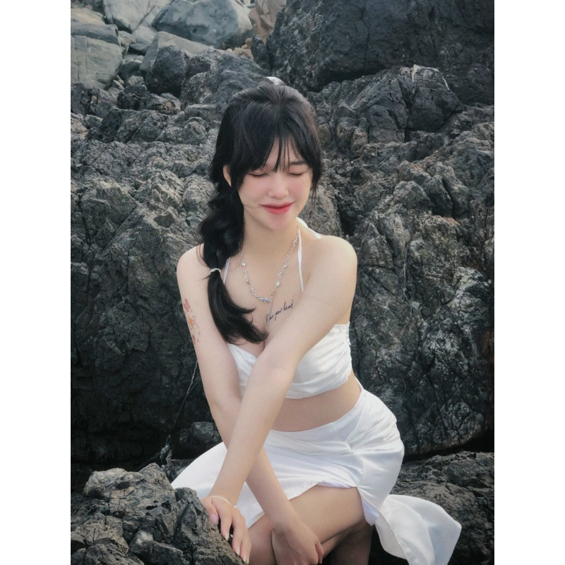 NAMI - Set váy bikini dây đi biển