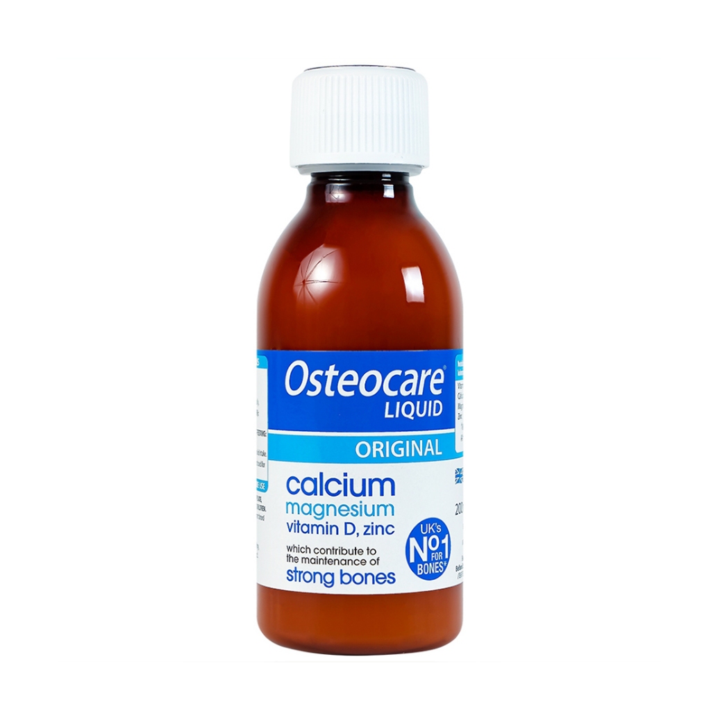 Canxi Nước Osteocare Liquid Original Vitabiotics - Bổ Sung Canxi Dạng Nước, Giúp Xương Chắc Khỏe