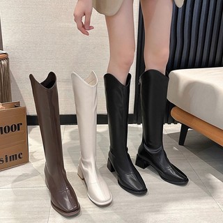 Boot Cổ V Gót vừa CC58 Tiemgiayboot