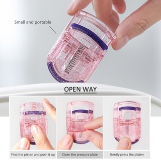 Kẹp mi cong góc rộng lấp lánh cho người mới bắt đầu SHEMIN
