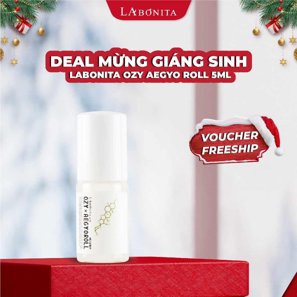 Huyết thanh lăn mắt chống nhăn- LaBonita Ozy Aegyo Roll 5ml