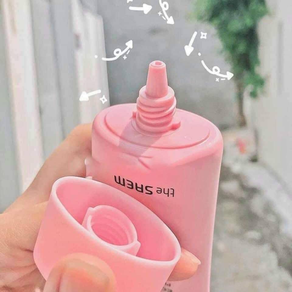 Kem chống nắng The seam Eco Earth Pink Sun Cream EX  +++