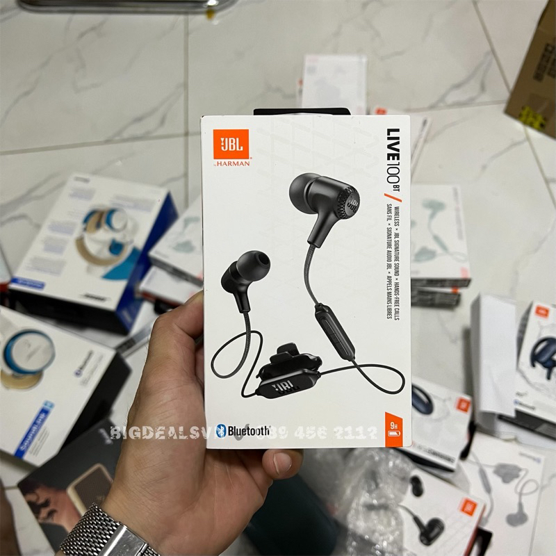 Tai nghe không dây JBL LIVE 100BT, New ✔️ BigDeals VN