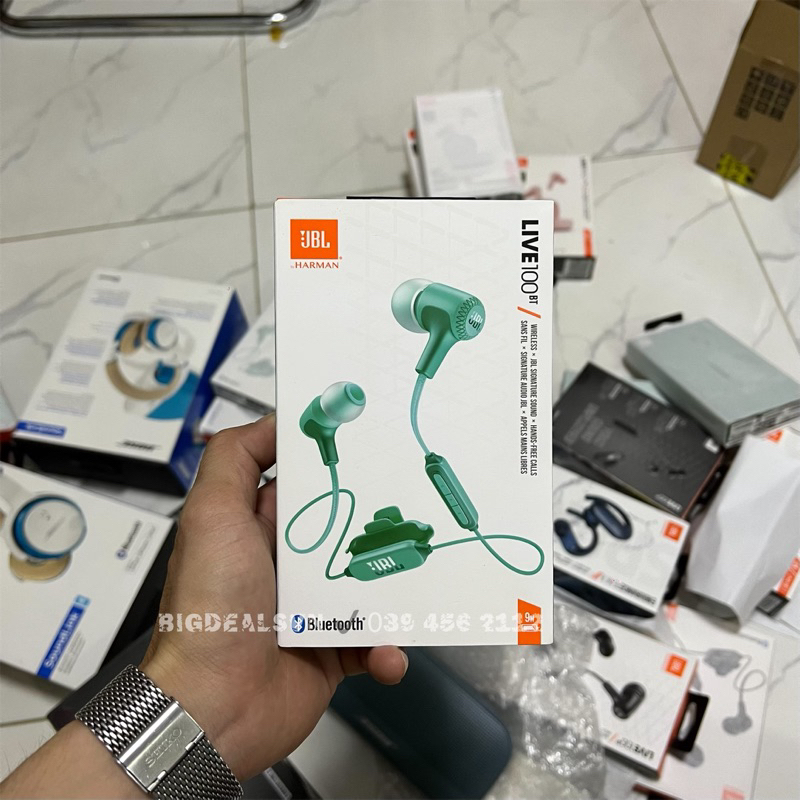 Tai nghe không dây JBL LIVE 100BT, New ✔️ BigDeals VN