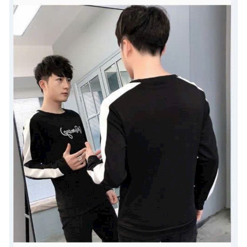 Áo nỉ nam tay dài