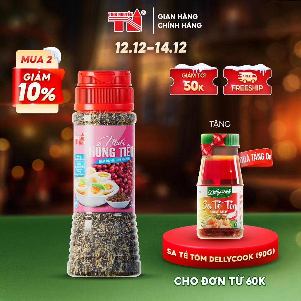 Muối Hồng Tiêu Tinh Nguyên (95g)