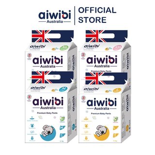 Tã/bỉm quần aiwibi mỏng nhẹ, siêu mỏng gói nhỏ m11/l10/xl9/xxl8