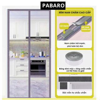 Rèm lưới chống muỗi nam châm cao cấp hút tự động rèm chống muỗi cửa sổ màn chống muỗi Pabaro