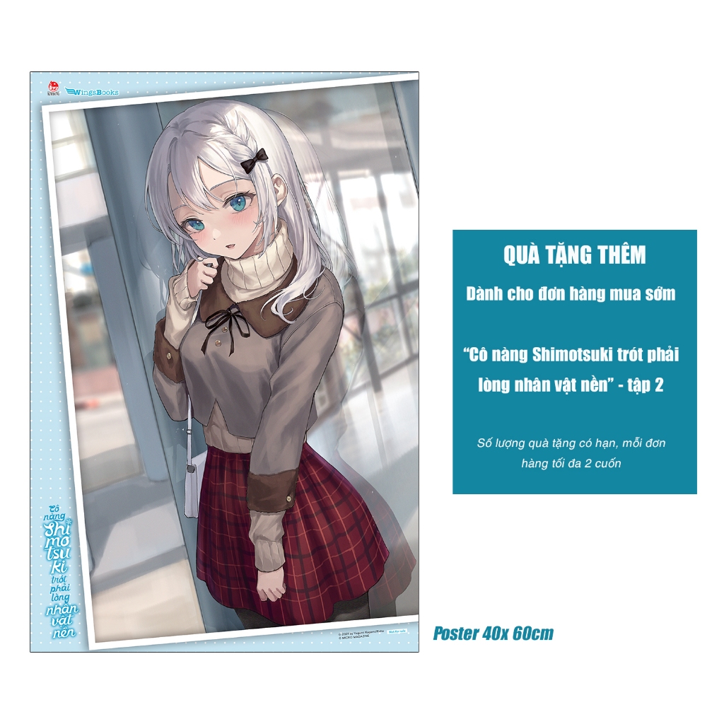 Truyện  - Cô Nàng Shimotsuki Trót Phải Lòng Nhân Vật Nền