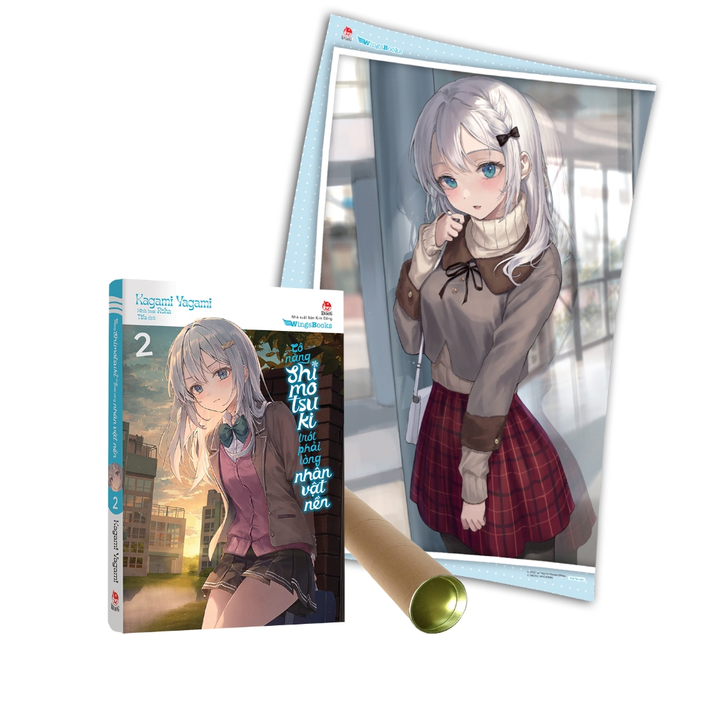 Truyện  - Cô Nàng Shimotsuki Trót Phải Lòng Nhân Vật Nền