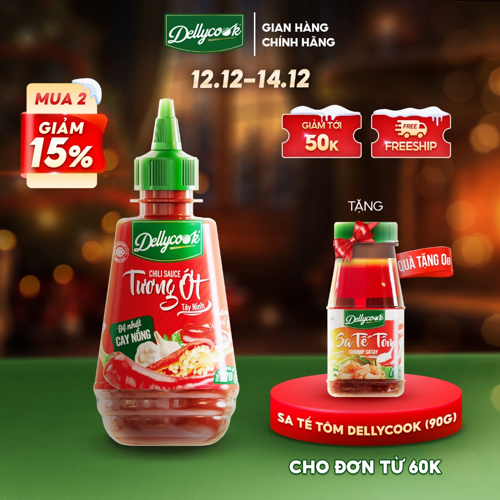 Tương Ớt Tây Ninh DellyCook (270g)