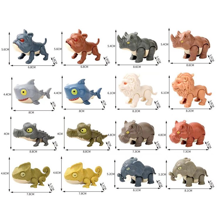 Khủng long cắn ngón tay dễ thương . hàm có lò xo vui nhộn . thú nhỏ cắn ngón tay