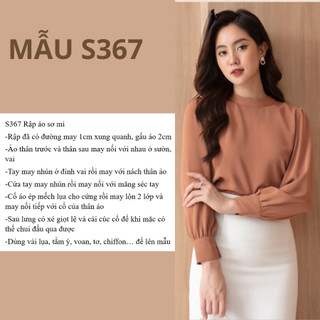 RẬP GIẤY A0 ÁO SƠ MI MÃ S367