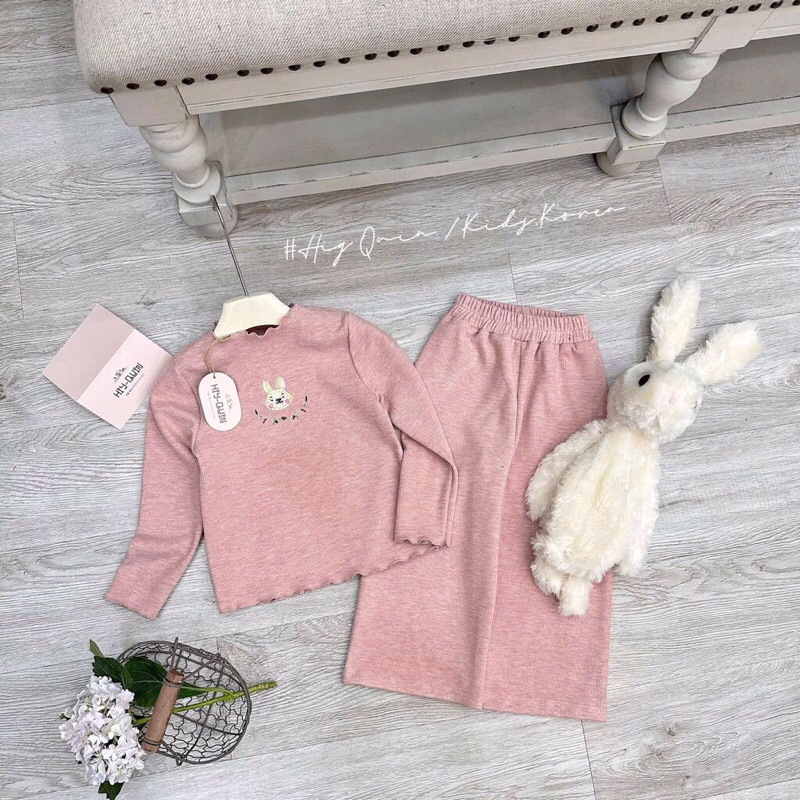 SET NỈ THỎ SIÊU XINH CHO BÉ